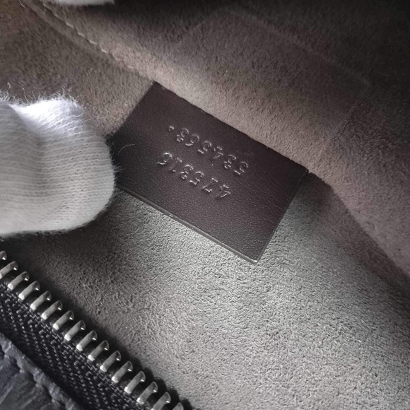 GUCCI  Ophidia leather clutch bag - Picture 12 of 16